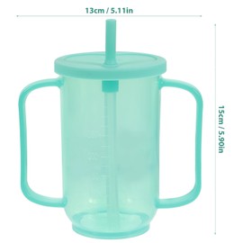 Baluue Maternity Drink Water Cup Spill Proof for Disabled Patients -Prevent Design