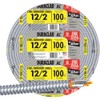 Armored Cable, Steel Jacket, 12/2 ACT, 100-Ft.