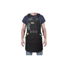 TICONN NEW - TICONN Heavy Duty Waxed Canvas Apron, 16oz Thick Canvas Work Apron