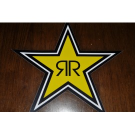 ROCKSTAR You get "FOUR" NEW 7" ROCKSTAR ENERGY STAR STICKER/DECAL for only $5/1.25 ea.
