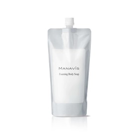 [Manabis Cosmetics Foaming Body Soap - Refill Only] MANAVIS Body Soap Foaming Weak Acid Moisturizing Ingredient White Fungus Polysaccharide Lipidure R Amino Acid Cleaning Ingredient Musk Yang Kishi