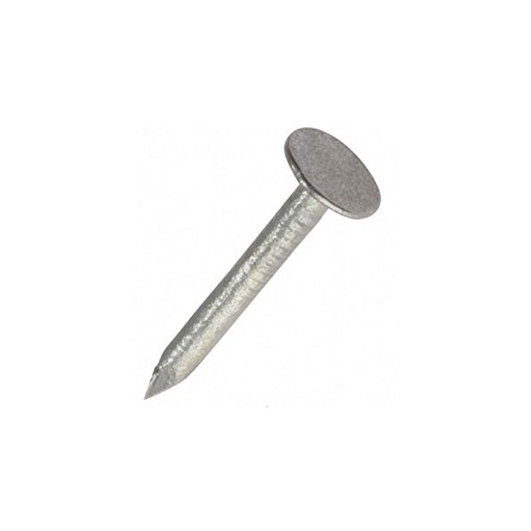 Galvanised Roof Shed Felt Clout Head Nails 40mm Sheds Kennels Roofing, 50