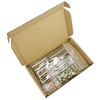 10-Set M6 Furniture Bolt and Nut Kit, Hex Socket Bed