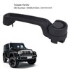 Black Tailgate Handle 55395410AH Back Door Liftgate Handle With Keyhole