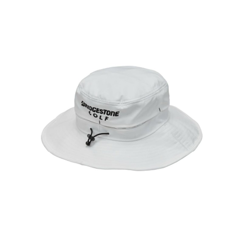 BRIDGESTONE GOLF HAG25A Men's Hat Pro Model Hat, white, Free