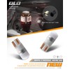 HERCOO LED License Plate Light Lens Tag Lights Rear Lamp