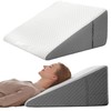Simpledad 12" Bed Wedge Pillow for Post-Surgery Sleeping & Headboard