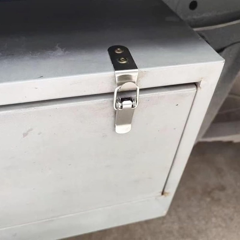 ZYAMY 4PCS Stainless Steel Spring Loaded Toggle Locks 90 Degree