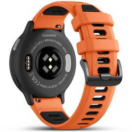 GEAK Two-tone Design Compatible with Garmin Vivoactive 6/3/Vivoactive 5 Watch Band, 20mm Quick Release Soft Silicone Sport Replacement Straps Compatible for Garmin Venu/Venu Sq/Forerunner 245/645 Band
