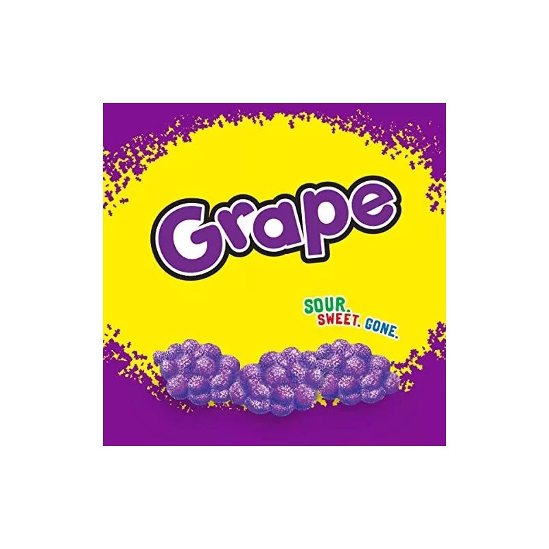 SOUR PATCH KIDS Grape Soft & Chewy Candy, 8.02 oz