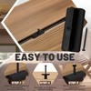 KXVXXV Pack of 105 WPC Plank Clips 6 mm, WPC