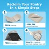 BugMD Pantry Moth Traps (18-Pack) – Pheromone-Based Sticky Glue Traps,