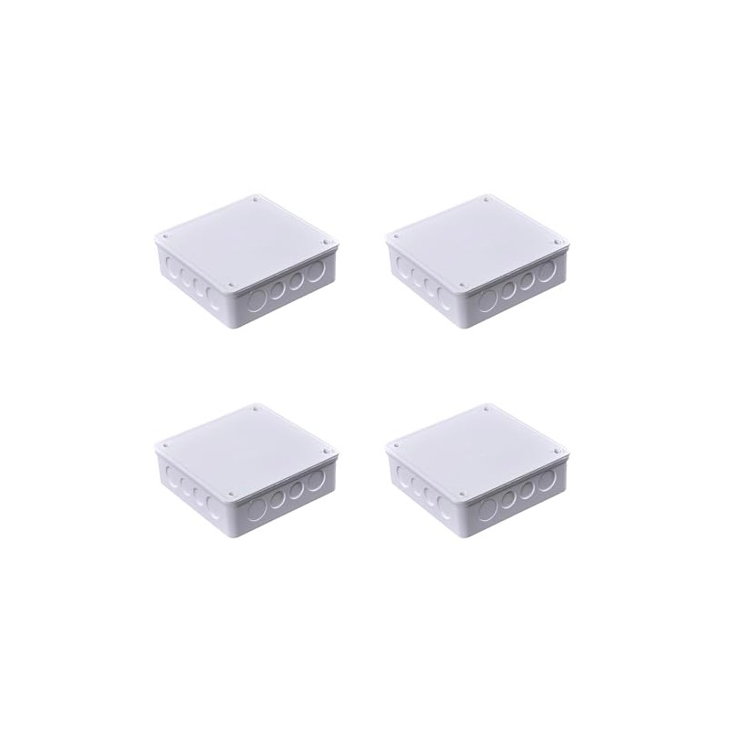 DJC Supply Co. 6" x 6" x 3" PVC Plastic
