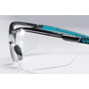 Uvex Sportstyle Supravision Extreme Safety Glasses Transparent/Black, Petrol