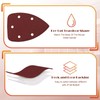 120 Grit Mouse Sander Sandpaper, Jamiikury 5 Hole Detail Sander