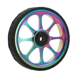 Aluminium Alloy Folding Bike Easy Wheel 82 mm Widened Bearing Easy Wheel for Brompton 3sixty Folding Bike (Colourful)