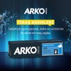 Arko Cool Menthol Shaving Cream, Blue, 100 Gram