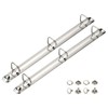 PATIKIL A4 3 Hole Ring Binder Mechanisms, 2 Set 0.79"