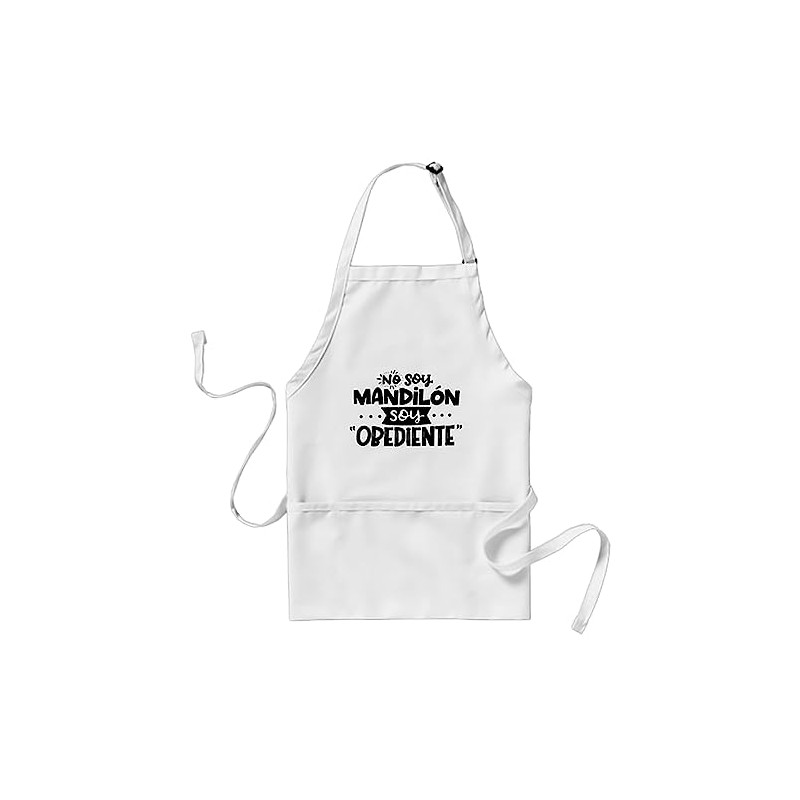 FaceYee No Soy Mandilon Soy Obediente Adult Apron I'm Not