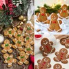 PTaizjjz 3pcs Gingerbread Man Cookie Cutters Set,Stainless Steel Christmas Cookie