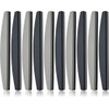 Set of 10 Buffer Files Half Moon Gloss Loss 240/320