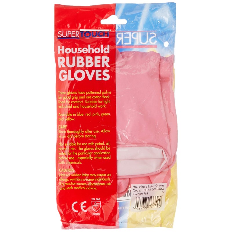 Jantex CD794-M Household Glove, Pink
