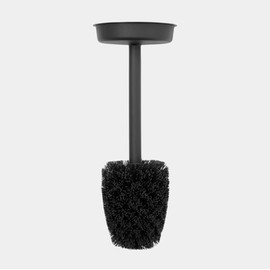 Brabantia - Mindset Replacement Toilet Brush - Fits Mindset Toilet Butler and Mindset Toilet Brush Holder - Protective Steel Handle - Corrosion Resistant - Bathroom Accessory Infinite Grey