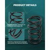 AUTOMUTO 2PCS Rear Suspension Coil Spring Set Compatible with 2007-2017