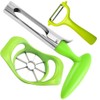 Apple Slicer & Peeler Corer Set — Apple Cutter and