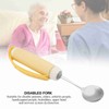 Disabled Patient Arthritis Elder Utensil Removable Flexible Rotating Eating Tablewares(Spoon)