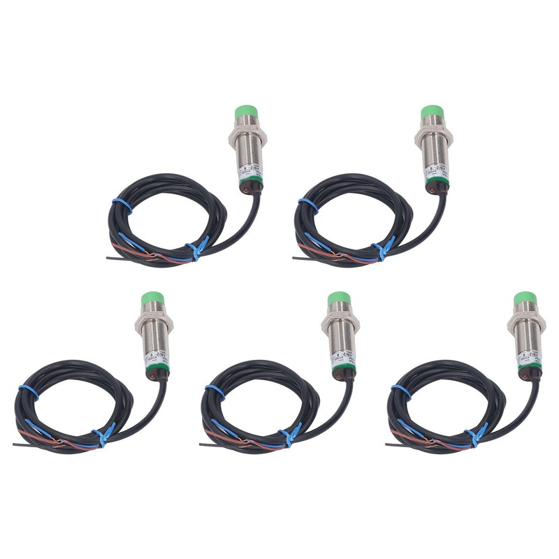 Proximity Sensor Switch, 5-Piece Inductive Proximity Sensor PNP Normally Open