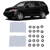 Garage Door Hinge Quiet Roller Sleeves 20Sets, 11mm ID 80mm