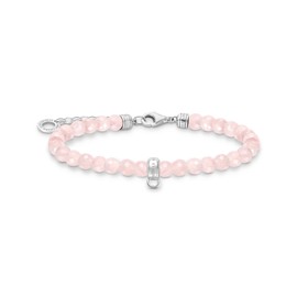 Thomas Sabo 925 Sterling Silver Bead Bracelet A2097, Sterling Silver, No Gemstone