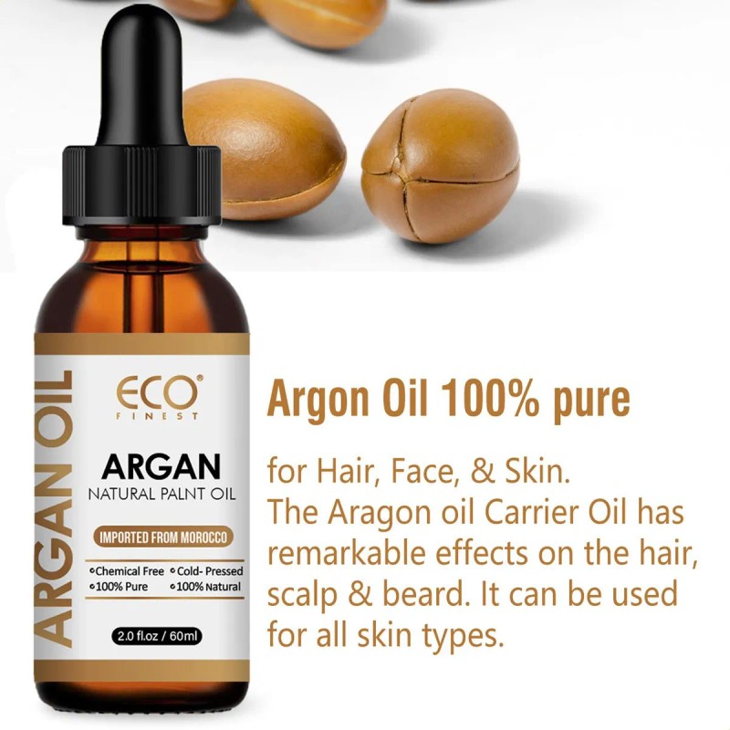 Aceite De Argán Para Cabello, Piel Y Uñas