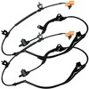 Broaug 2PCS Rear Left & Right ABS Wheel Speed Sensor
