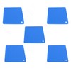 5pcs Silicone Pot Holders Mat Heat Resistant Anti Slip Square
