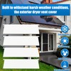 Dryer Exhaust Vent Cover Panel Replacements for 4 inch Outdoor