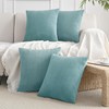 JELLYMONI Velvet Throw Pillow Covers Set of 4, 18 x