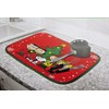 Peanuts Gang Christmas Dish Drying Mat Christmas Tree & Snowflakes