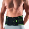 Bort StabiloBasic Sport Back Support with Pad Black/Green 2