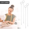 4 Pieces Sewing Loop Turner Hook Long Loop Turner Tool