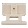 CRL DL2210EG Extended Hole Flush Bolt Nylon Guide Cream