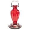 Perky Pet 8133-2 Daisy Vase Vintage Glass Hummingbird Feeder