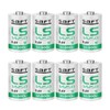 JOZELNK 8 Pack LS14250 3.6V 1/2 AA Size Lithium Batteries