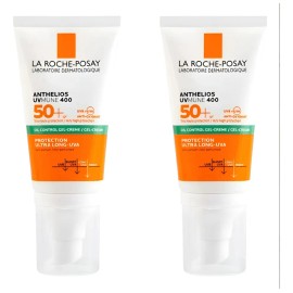 2pc Protector Solar Anthelios Fps50+ Gel Cream 50 Ml