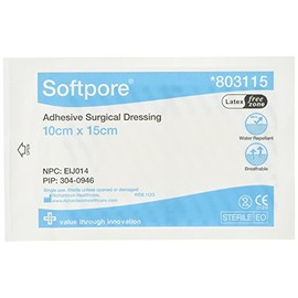 Softpore 803115 Dressing 10 x 15 (Pack of 50)