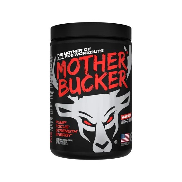 Bucked Up Mother Bucker Pre Entreno High-stimulant 20 Serv Sabor