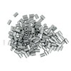 QZOOVNJ 3/64"(1.2mm) Aluminum Crimping Loop Sleeve, Wire Rope Stop Sleeve,