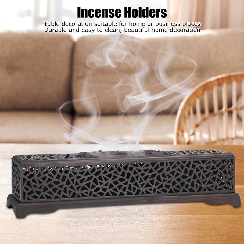 Incense Holder Burners Chinese Classical Lotuses Patten Exquisite Workmanship Use