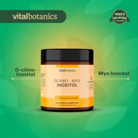 🌸💊 VitalBotanics Myo & D-Chiro Inositol 40:1 | Balance Hormonal, Fertilidad & Bienestar | 60 Cáps